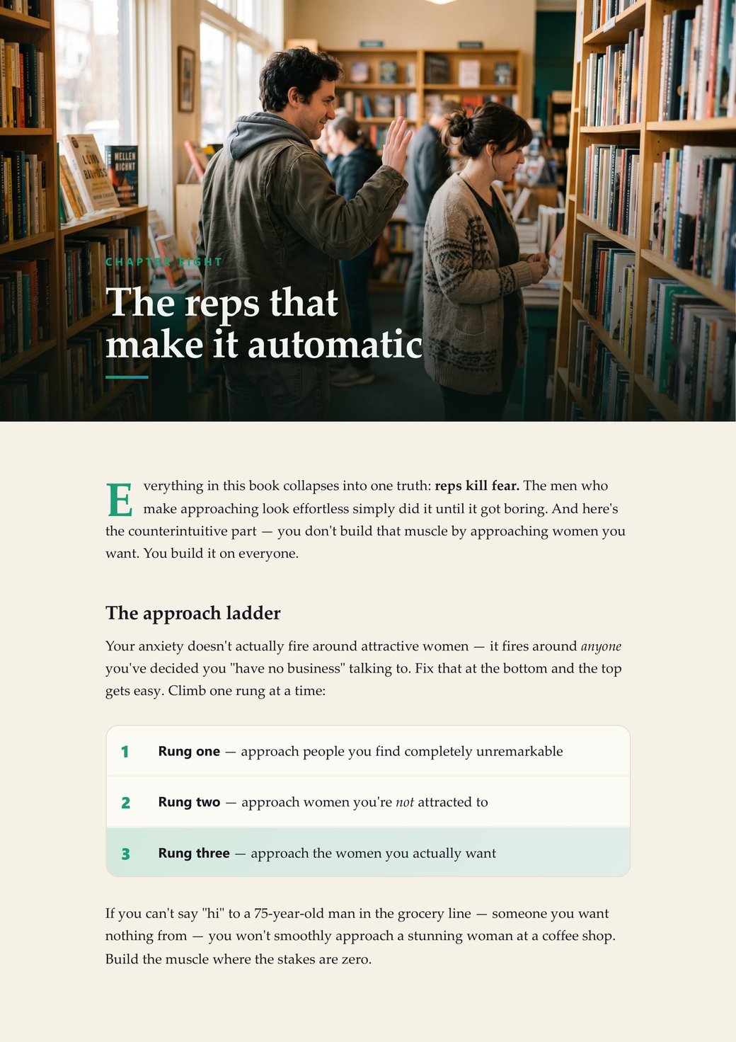 Interior page preview